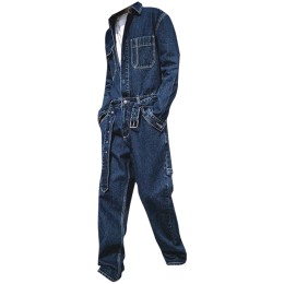 工裝牛仔連體背帶褲   男士秋冬潮牌套裝   寬鬆直筒  休閒一體工作衣服男  藍色牛仔工作服  SKWK077 工裝牛仔連體背帶褲   男士秋冬潮牌套裝   寬鬆直筒  休閒一體工作衣服男  藍色牛仔工作服  SKWK077